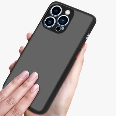 iPhone 13 PRO MAX Suojakuori Kotelo (Musta)
