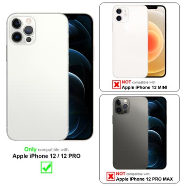 iPhone 12 / 12 PRO Case Suojakuori Cover (Punainen)