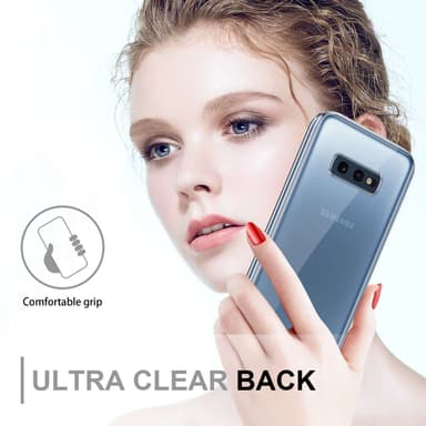 Samsung Galaxy S10e Suojakuori Cover (Läpinäkyvä)