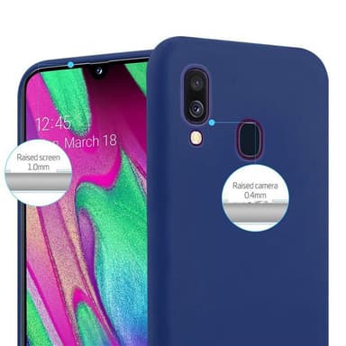 Suojakuori Samsung Galaxy A40 Kotelo (Sininen)