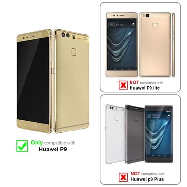Huawei P9 Suojakuori Kotelo (Ruskea)