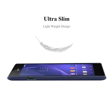 Sony Xperia T3 Suojakuori Kotelo Case (Sininen)