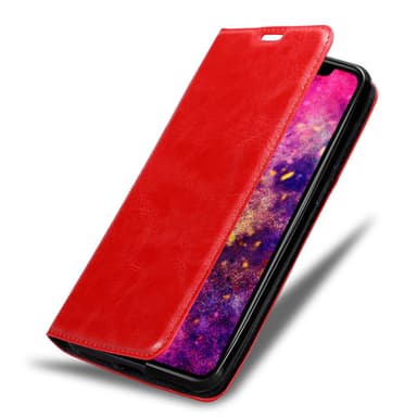 iPhone 12 / 12 PRO Suojakuori Lompakkokotelo (Punainen)