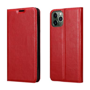 iPhone 12 / 12 PRO Suojakuori Lompakkokotelo (Punainen)