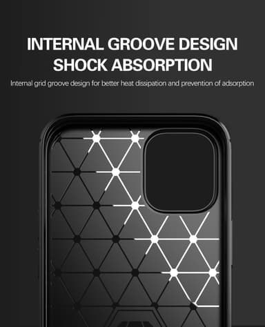 Suojakuori iPhone 12 MINI Kotelo (Musta)