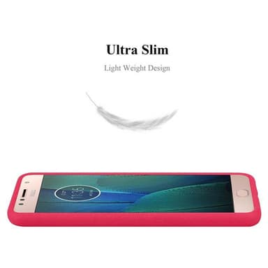 Suojakuori Motorola MOTO G5S PLUS Kotelo (Punainen)
