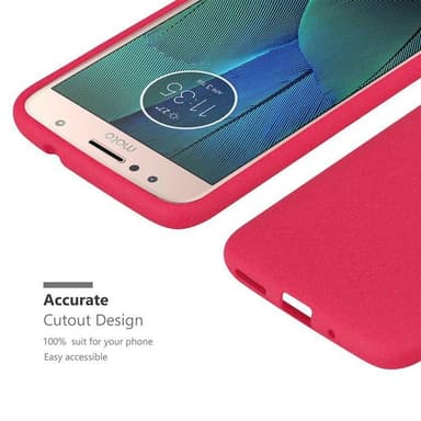 Suojakuori Motorola MOTO G5S PLUS Kotelo (Punainen)