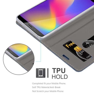 ZTE Nubia N3 Suojakuori Lompakkokotelo (Sininen)