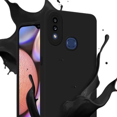 Samsung Galaxy A10s / M01s Suojakuori Kotelo (Musta)