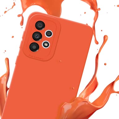 Samsung Galaxy A32 4G Suojakuori Kotelo (Oranssi)