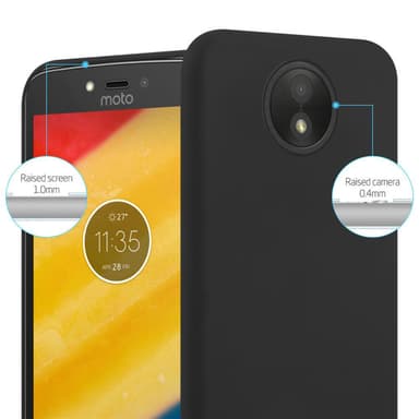 Suojakuori Motorola MOTO C PLUS Kotelo (Musta)