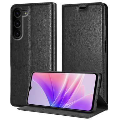 Samsung Galaxy S23 Suojakuori Lompakkokotelo (Musta)