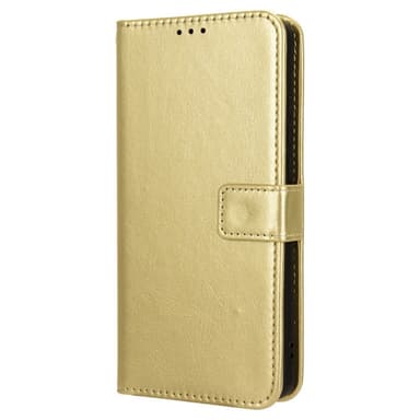 SKALO Motorola Moto G85 5G PU-nahkainen Lompakkokotelo - Kulta