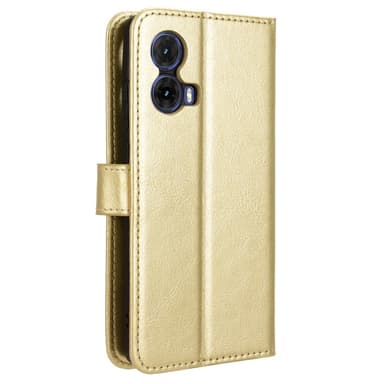 SKALO Motorola Moto G85 5G PU-nahkainen Lompakkokotelo - Kulta