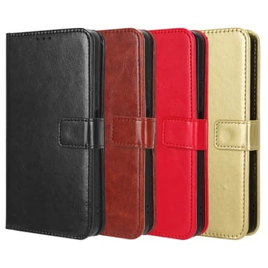 SKALO Motorola Moto G85 5G PU-nahkainen Lompakkokotelo - Kulta