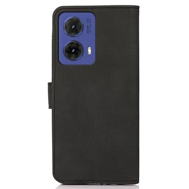 SKALO Motorola Moto G85 5G KHAZNEH Lompakkokotelo PU-nahasta - Musta