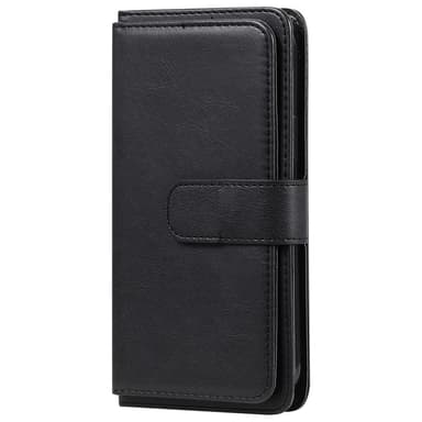 SKALO Motorola Moto G85 5G 10-lokeroa Lompakkokotelo - Musta