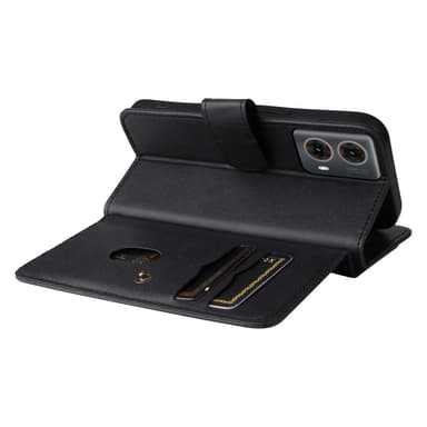 SKALO Motorola Moto G85 5G 10-lokeroa Lompakkokotelo - Musta