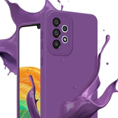 Samsung Galaxy A32 4G Suojakuori Kotelo (Violetti)