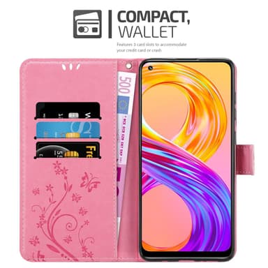 Realme 8 4G / 8 PRO Suojakuori Lompakkokotelo