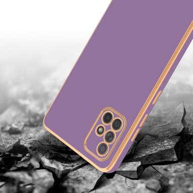 Samsung Galaxy A71 4G Suojakuori Cover (Violetti)