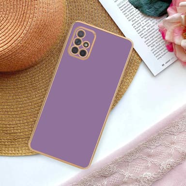 Samsung Galaxy A71 4G Suojakuori Cover (Violetti)