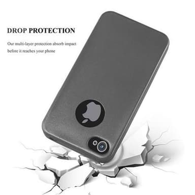iPhone 4 / 4S Suojakuori Kotelo (harmaa)