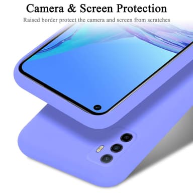 Oppo A53s Suojakuori Kotelo Case (Violetti)
