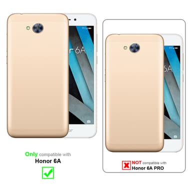 Honor 6A Suojakuori Lompakkokotelo (Ruskea)
