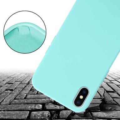 Suojakuori iPhone XS MAX Kotelo Ketju (Turkoosi)