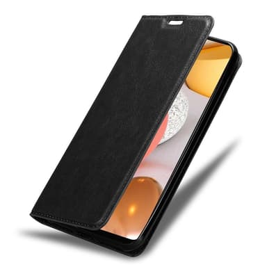 Samsung Galaxy A42 4G Suojakuori Lompakkokotelo (Musta)