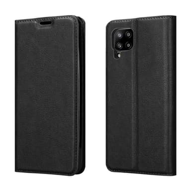 Samsung Galaxy A42 4G Suojakuori Lompakkokotelo (Musta)