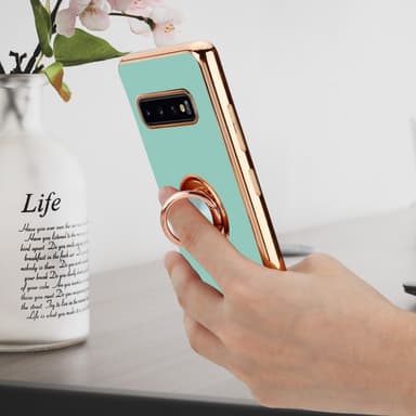 Samsung Galaxy S10 4G Suojakuori Kotelo (Turkoosi)