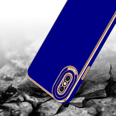 Suojakuori iPhone X / XS Kotelo (Sininen)