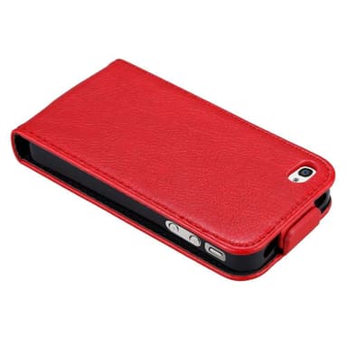 iPhone 4 / 4S Suojakuori Lompakkokotelo (Punainen)