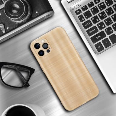 Suojakuori iPhone 12 PRO MAX Kotelo (kulta)