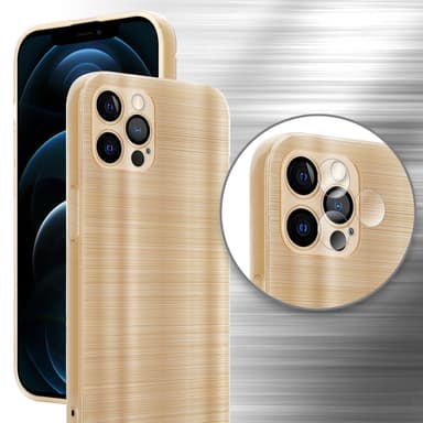 Suojakuori iPhone 12 PRO MAX Kotelo (kulta)