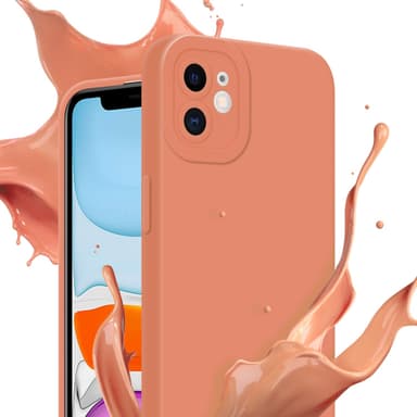iPhone 12 Suojakuori Kotelo (Oranssi)