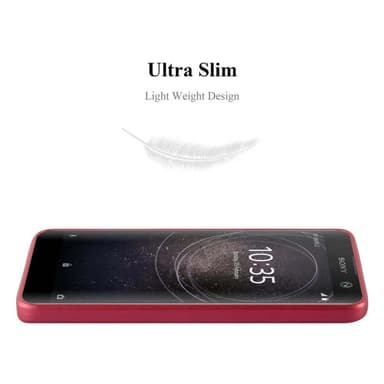 Sony Xperia XA2 Suojakuori Kotelo (Punainen)