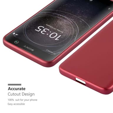 Sony Xperia XA2 Suojakuori Kotelo (Punainen)