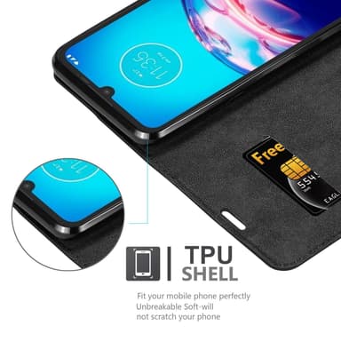 Motorola MOTO E6s 2020 Suojakuori Lompakkokotelo
