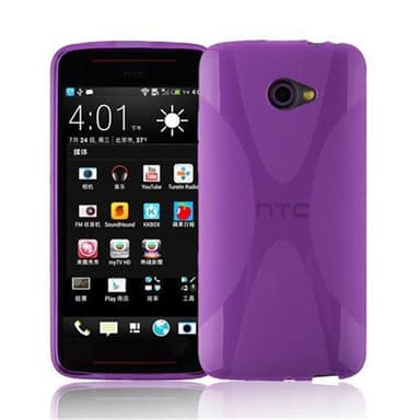 HTC BUTTERFLY S Suojakuori Cover (Violetti)