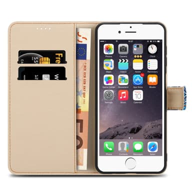 iPhone 6 PLUS / 6S PLUS Suojakuori Lompakkokotelo