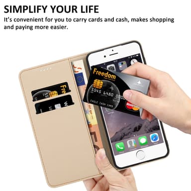 iPhone 6 PLUS / 6S PLUS Suojakuori Lompakkokotelo