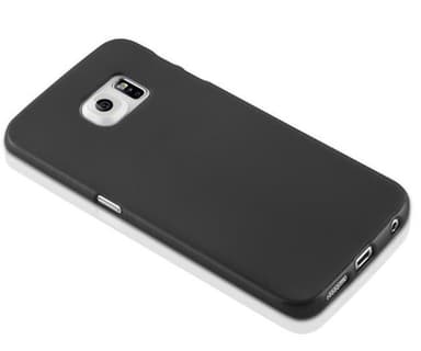 Samsung Galaxy S6 EDGE Suojakuori Kotelo (Musta)