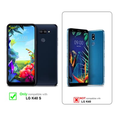 LG K40S Suojakuori Universaali (Musta)