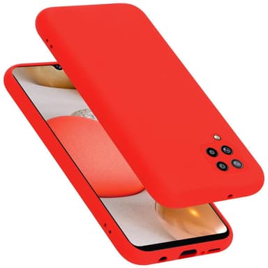 Samsung Galaxy A42 4G Suojakuori Kotelo (Punainen)