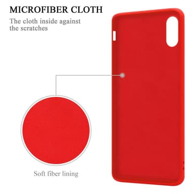 iPhone X / XS Suojakuori Case Kotelo (Punainen)