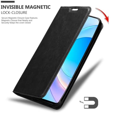 Honor 50 LITE Suojakuori Lompakkokotelo (Musta)