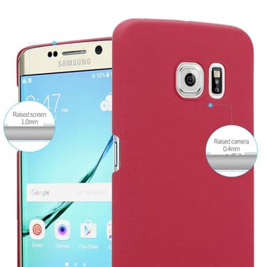 Samsung Galaxy S6 EDGE Suojakuori Kotelo (Punainen)